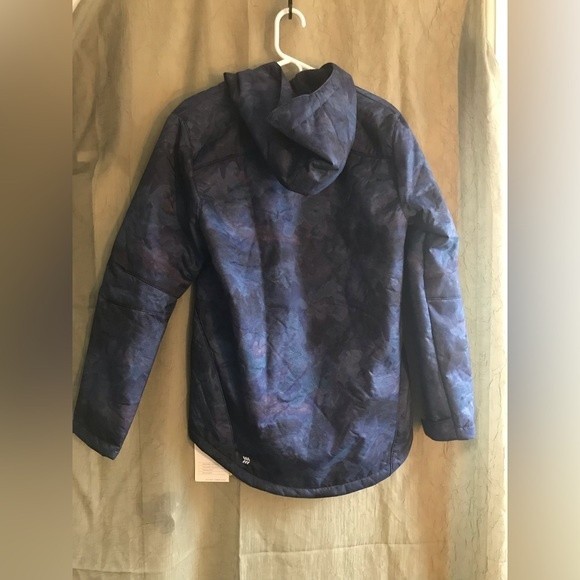 NWT Men’s Soft-Shell Sherpa Zipper Jacket in Blue by • all in motion • Size S - Picture 2 of 5